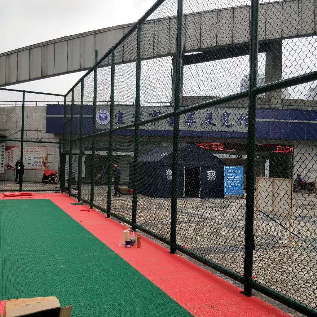 宜賓采購籃球場圍網案例展示
